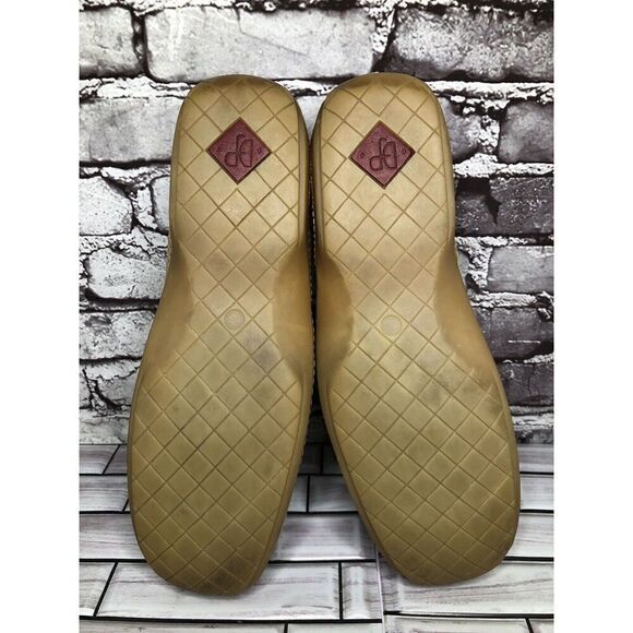 Donald J PLINER Esco Tan Suede Perforated Driving Moccasin Loafers Shoes Men 13M